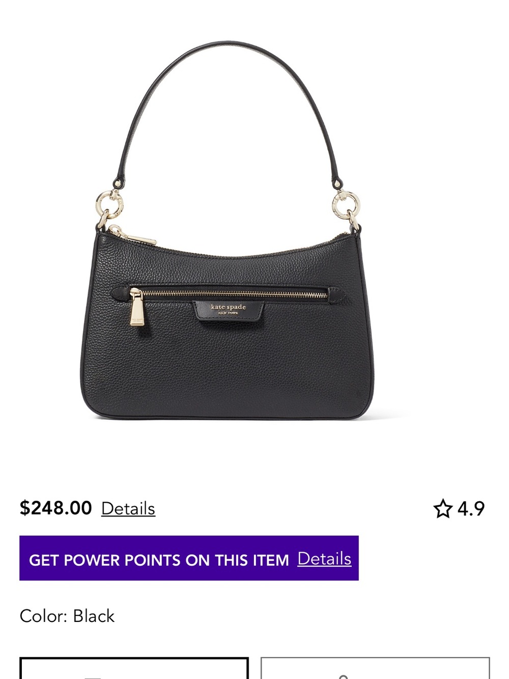 Kate Spade Hudson Convertible Crossbody Bag